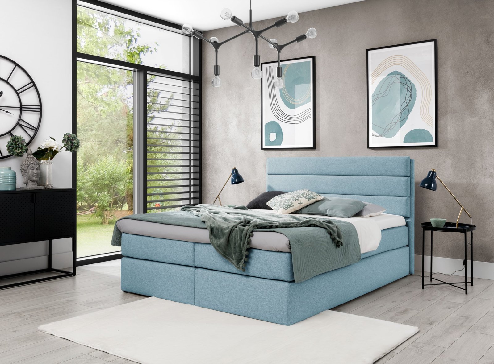 Riviera boxspring s dzepicastim jezgrima 140,160,180x200cm - Slika 2