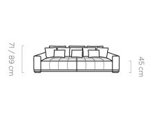 Mindelo Big sofa 288cm - Slika 2