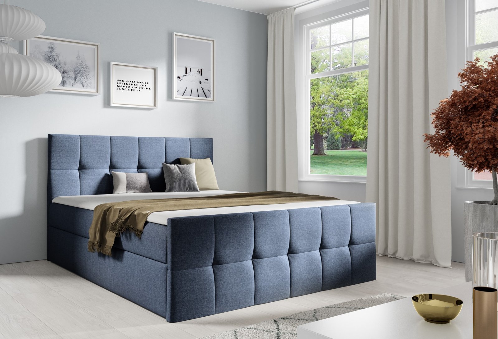 Charlotte boxspring 120,140,160,180,200x200cm - Slika 2