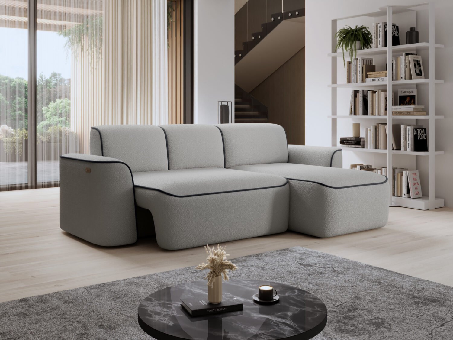 Ume 287x190cm s elektricnim izvlacenjem lezaja - Slika 8