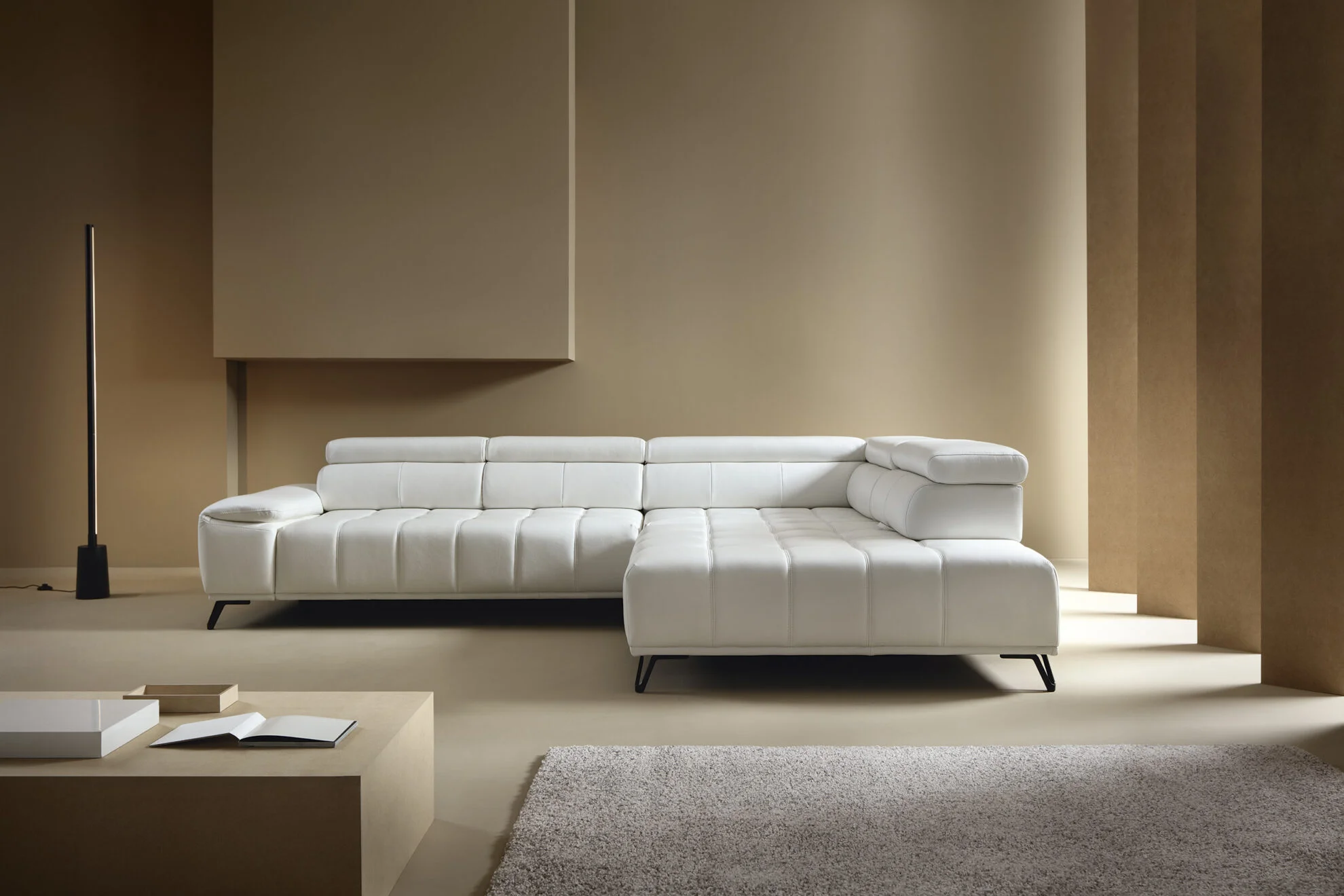 Palladio L kozna kutna garnitura 320x220cm