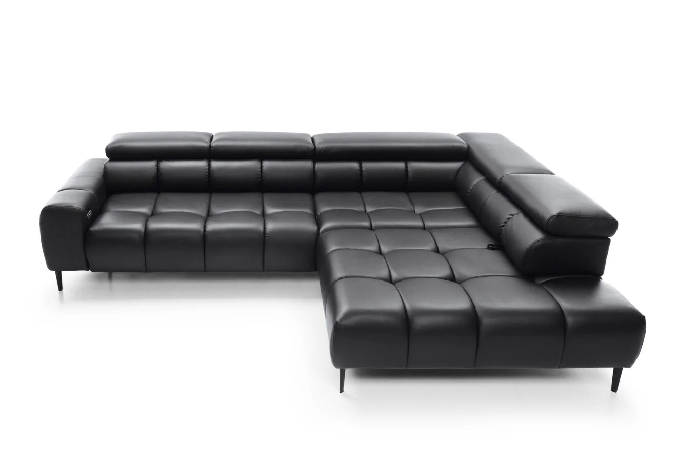 Plaza L kozna kutna garnitura 300x216cm - Slika 5