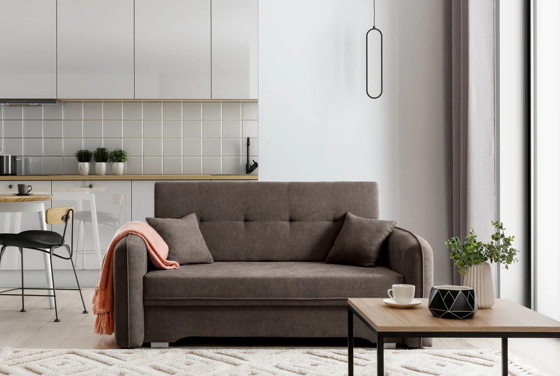 Leine americka sofa na razvlacenje 155cm - Slika 7