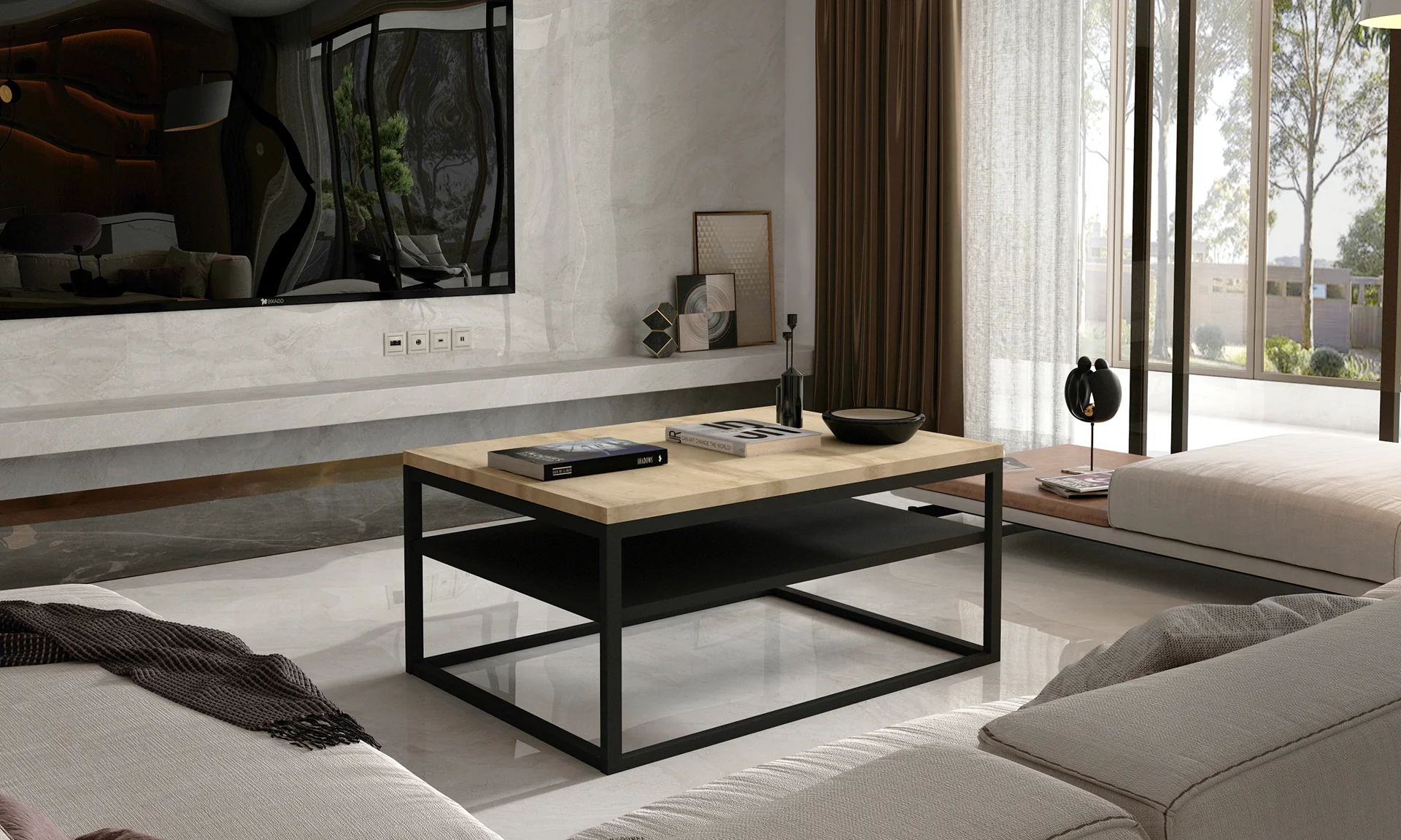 Vince stolic za kavu 100x60x45cm