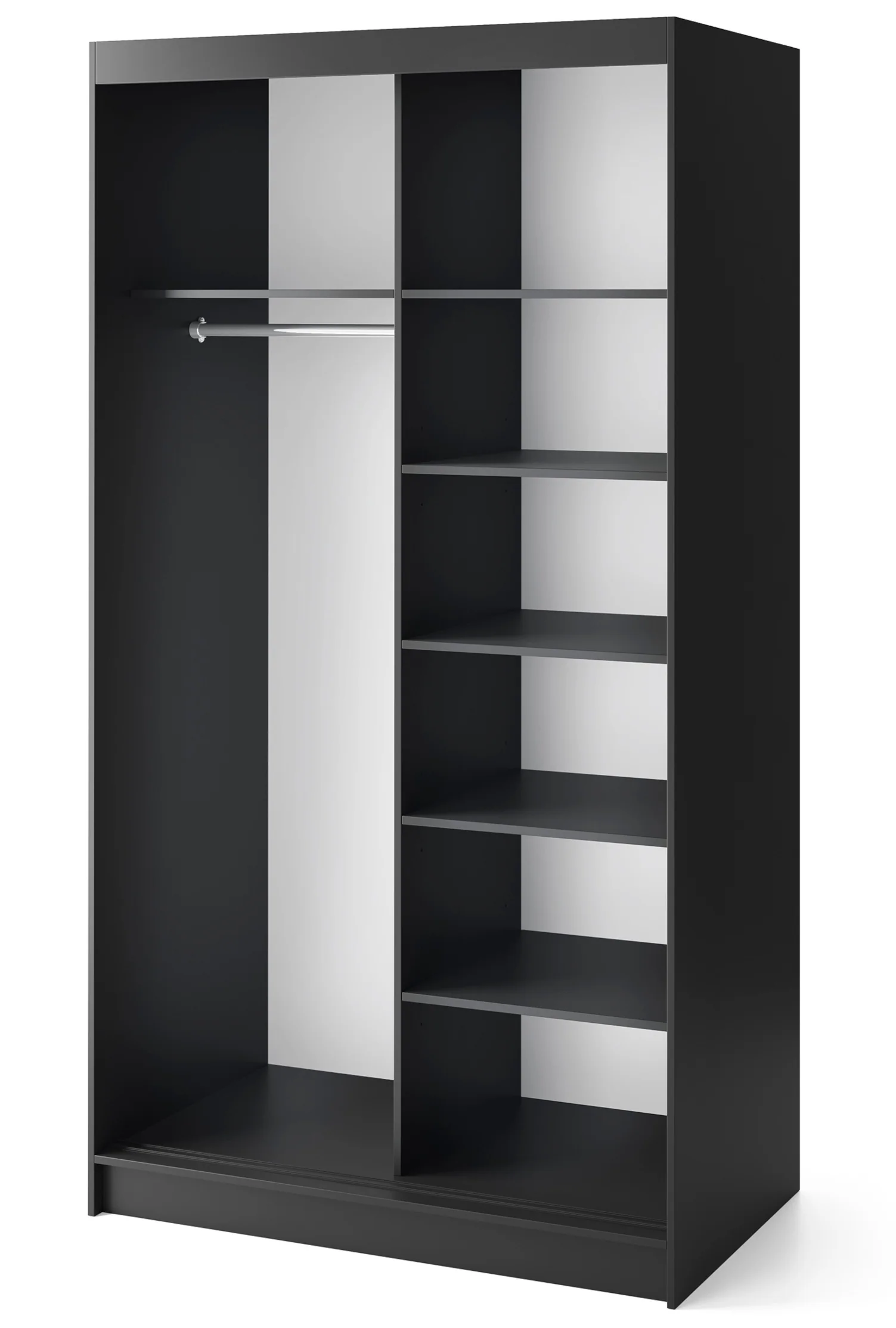 Prescco II klizni ormar sa ogledaom 120x220 - Slika 4