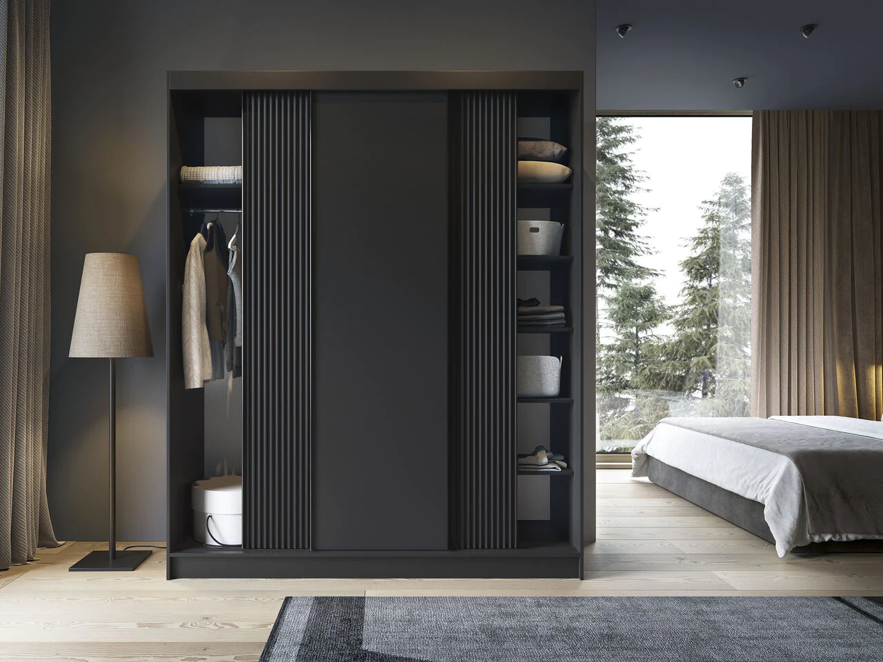 Prescco III klizni ormar 180x220 - Slika 4