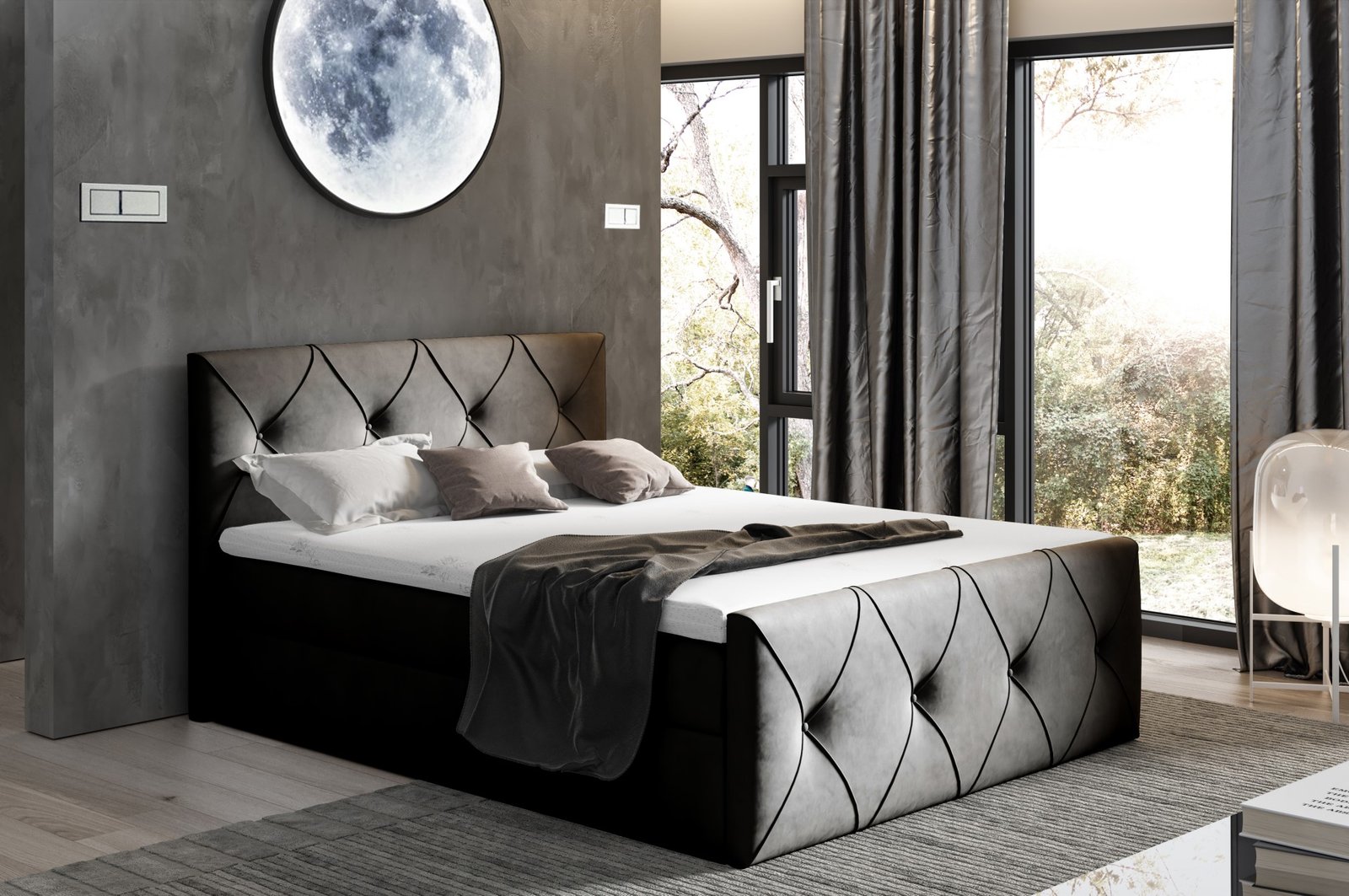 Crystal Lux boxspring 120,140,160,180,200x200cm - Slika 3