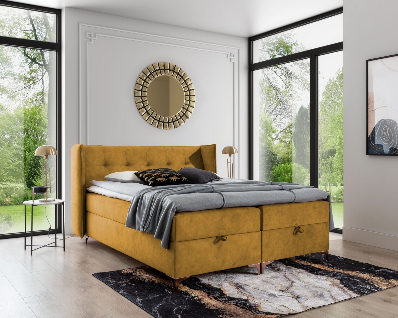 Lotos boxspring s dzepicastim jezgrima 140,160,180x200cm