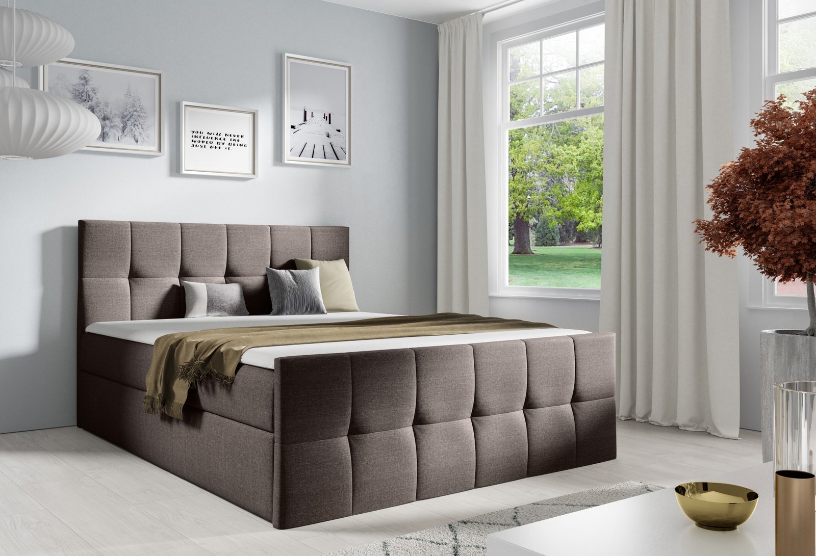 Charlotte boxspring 120,140,160,180,200x200cm